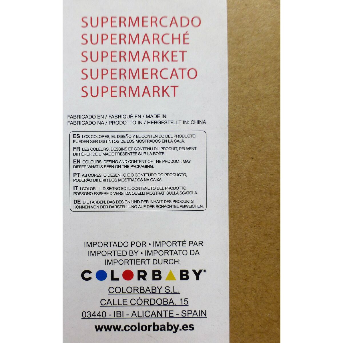 Supermarket z zabawkami Teamson 80 x 80 x 30 cm