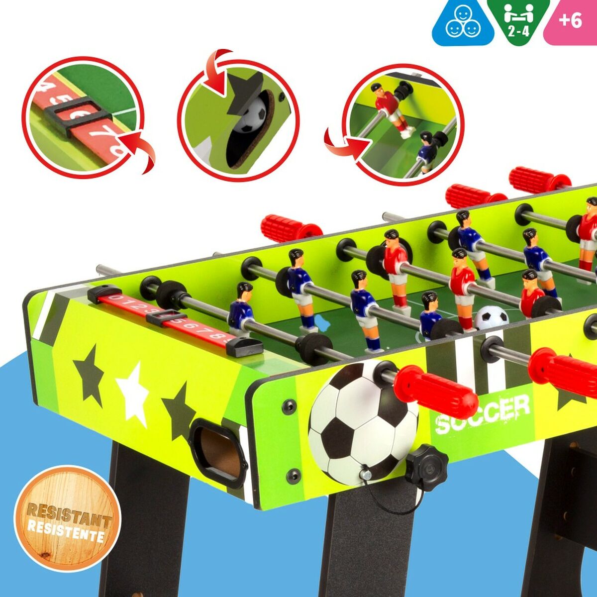 Image secondaire de Table de Hockey Colorbaby