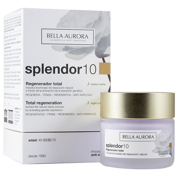 Crème de nuit Splendor 10 Bella Aurora (50 ml)   