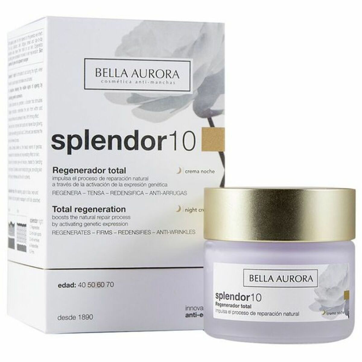 Crème de nuit Bella Aurora Splendor 50 ml
