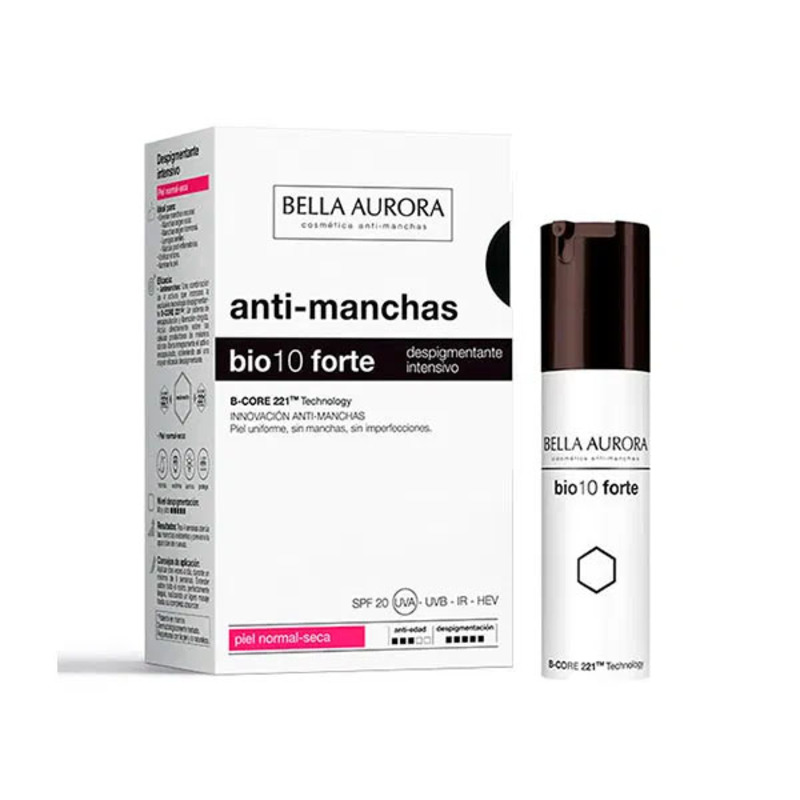 Anti-pigment krem Bella Aurora Bio10 Forte Kombinert hud (30 ml) (30 ml)