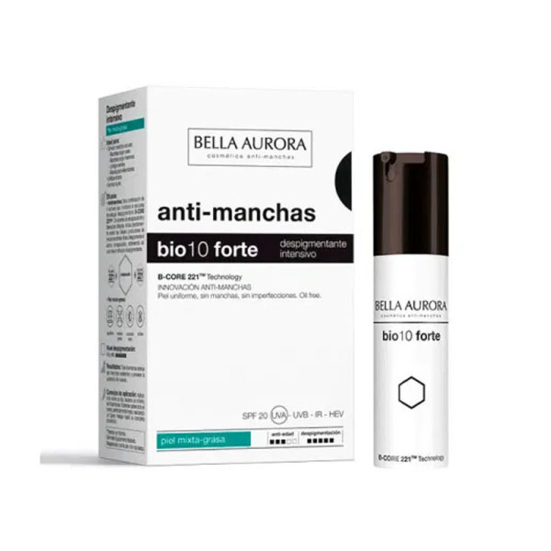 Anti-Pigment Cream Bella Aurora Bio10 Forte Sensitive skin (30 ml) (30 ml)