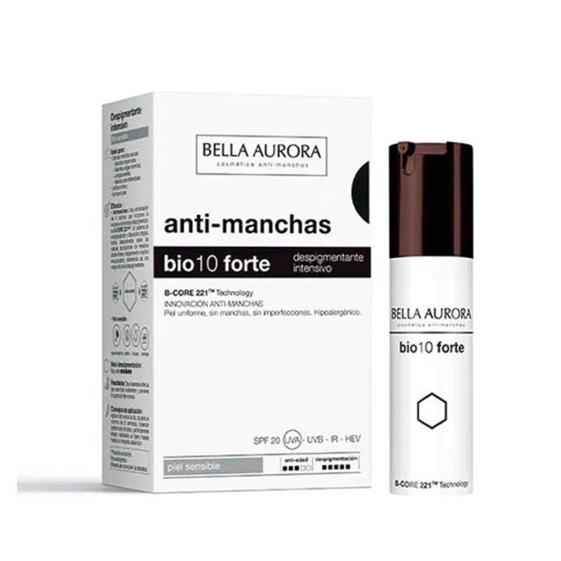 Anti-Pigment Cream Bella Aurora Bio10 Forte Sensitive skin (30 ml) (30 ml)