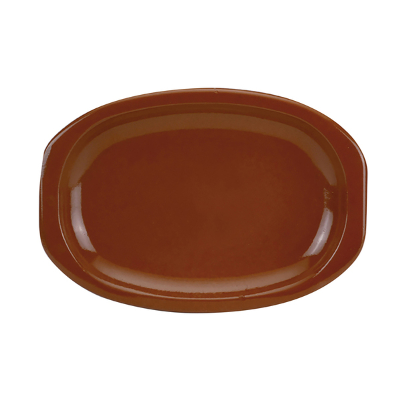 Serving Platter Raimundo Steak Ceramic Brown Baked clay (36 x 25 cm)