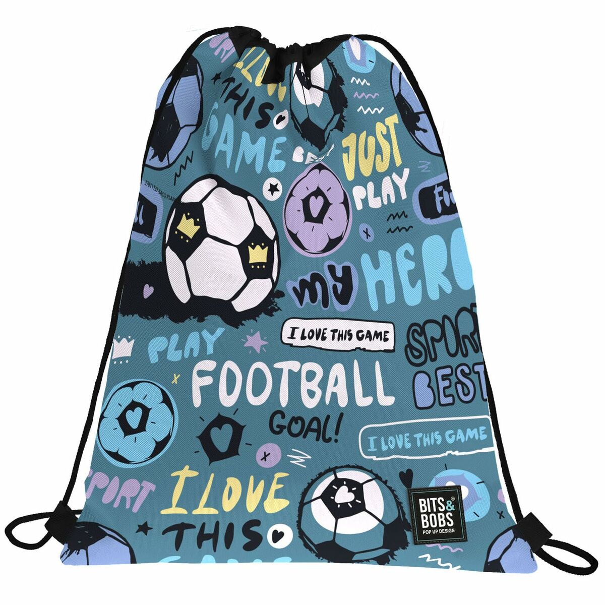 Sac à dos serré par des ficelles Grafoplas