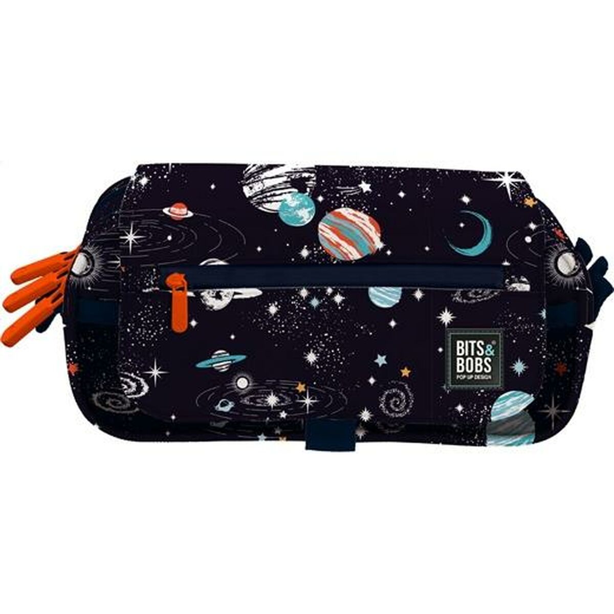 Trousse Fourre-Tout Triple Bits&Bobs Cosmos Multicouleur 23 x 10 x 10 cm