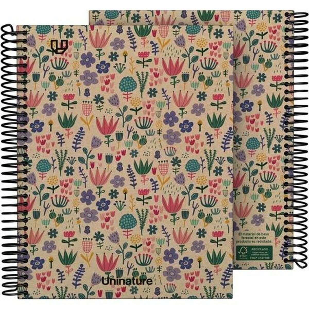 Cuaderno Grafoplas Uninature Holanda Multicolor A5 80 Hojas