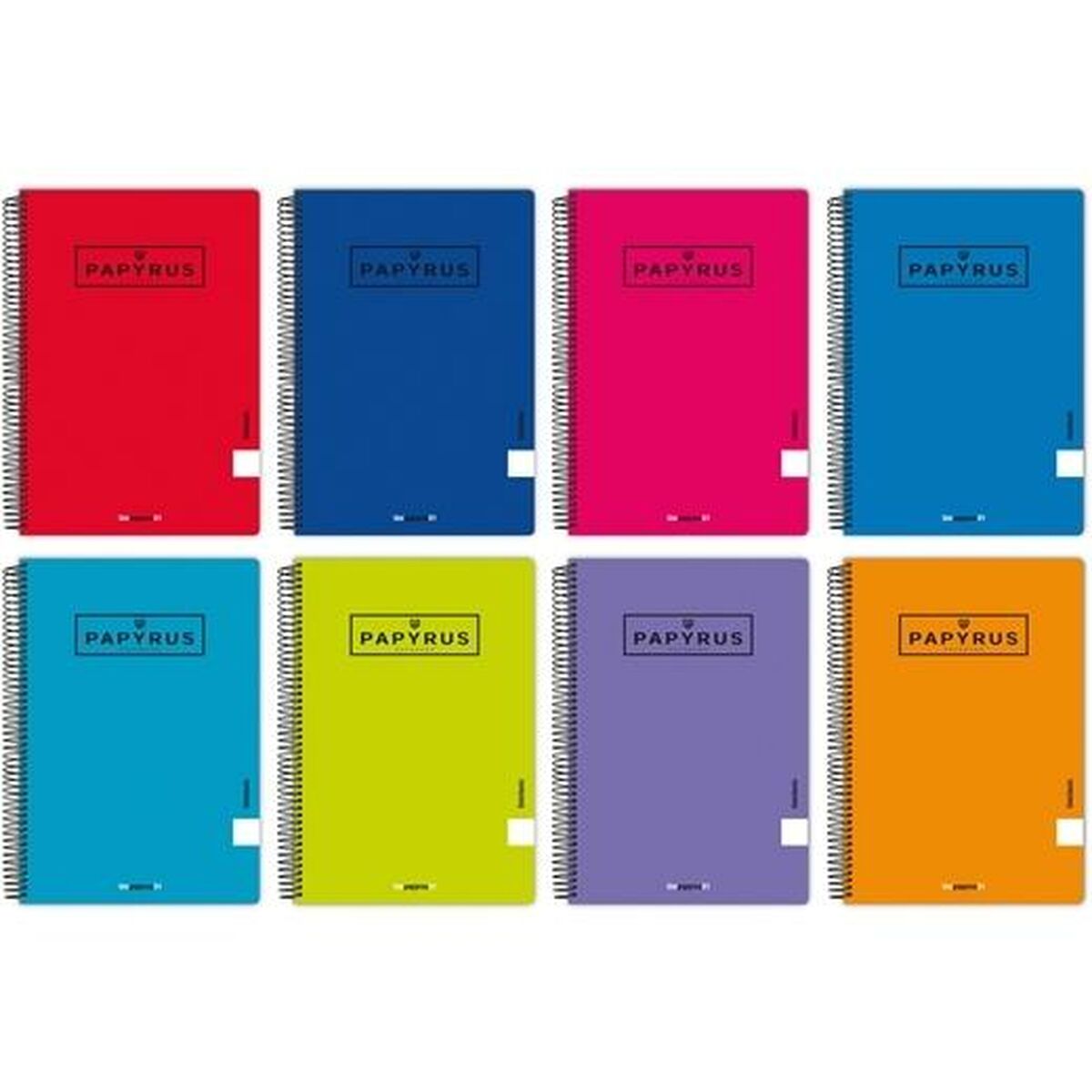Notebook Papyrus 01-UNICLASIC Quarto 80 Sheets (5 Units) (10 Units)