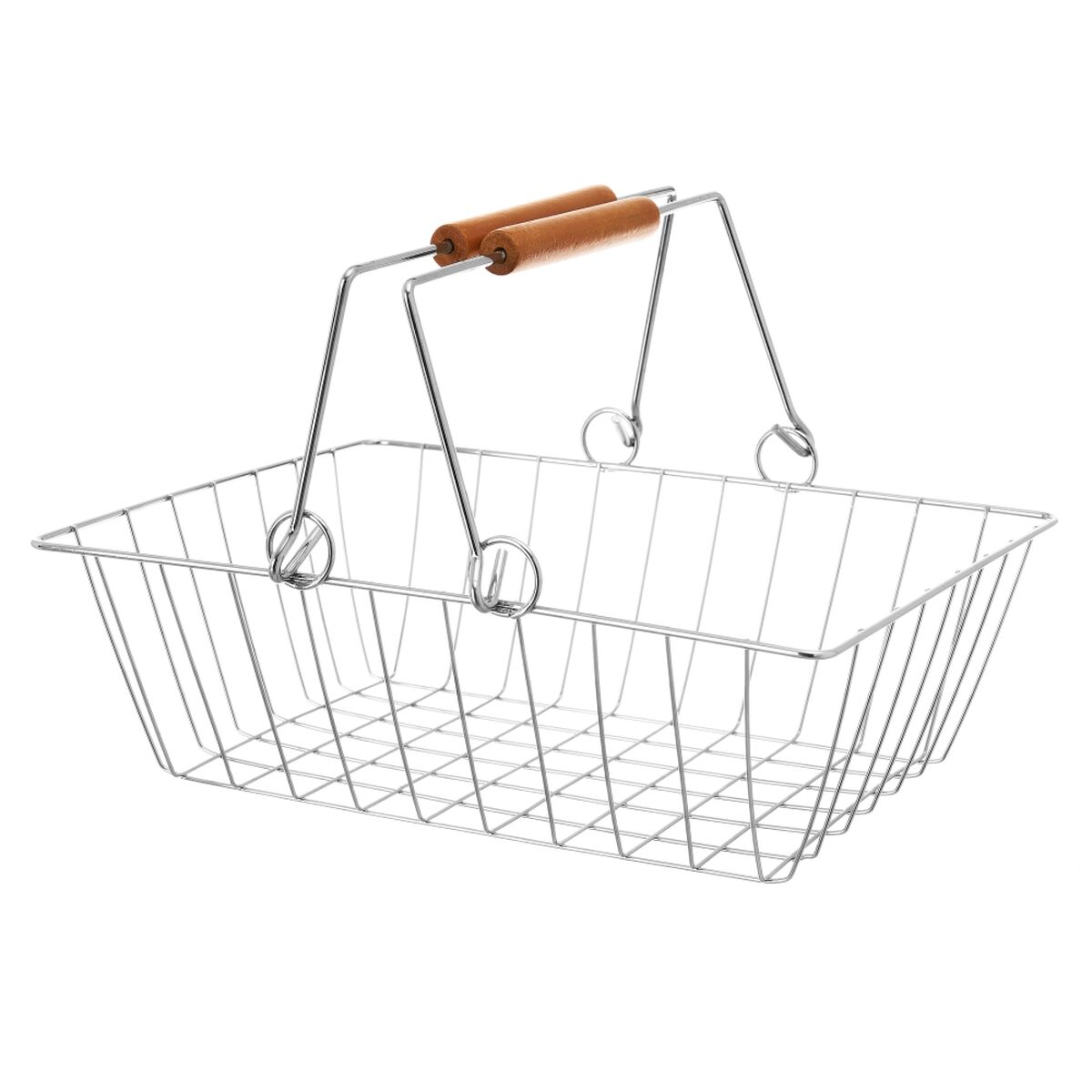 Vegetable trolley Silver Iron 28 x 26 x 78 cm, view 6