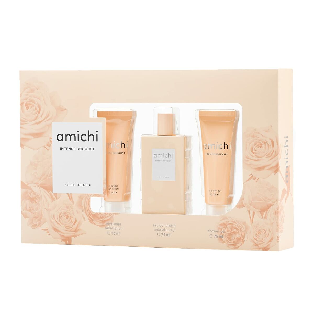 Комплект дамски парфюм Amichi Intense Bouquet 3 Части