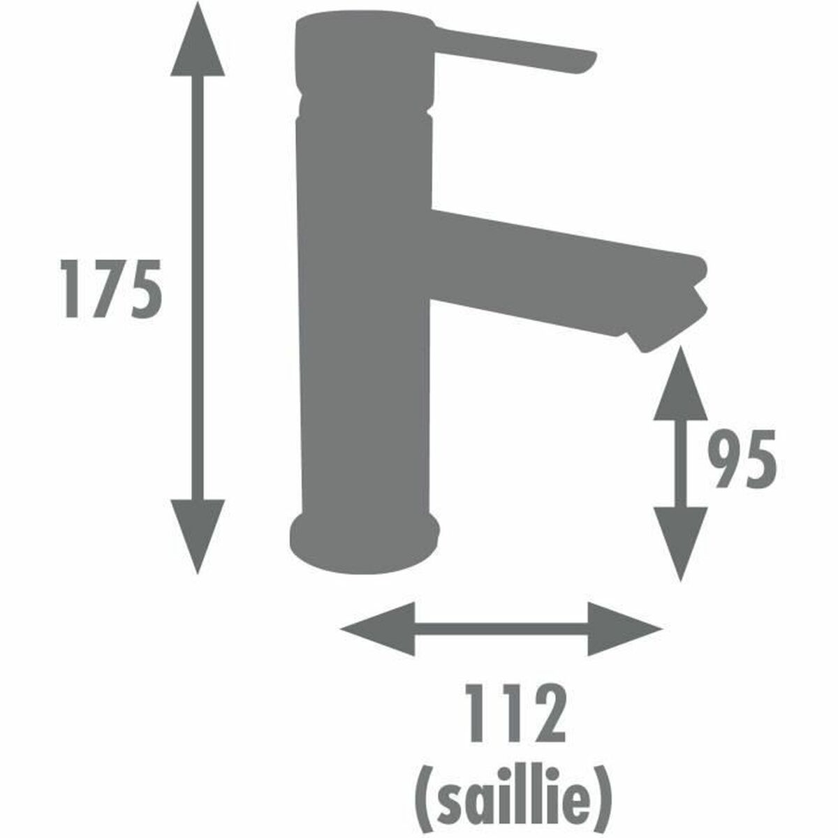 Kran jednouchwytowy Edouard Rousseau