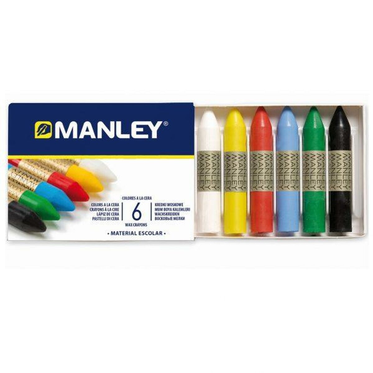 Crayons Manley MNC00022 /106 Multicouleur