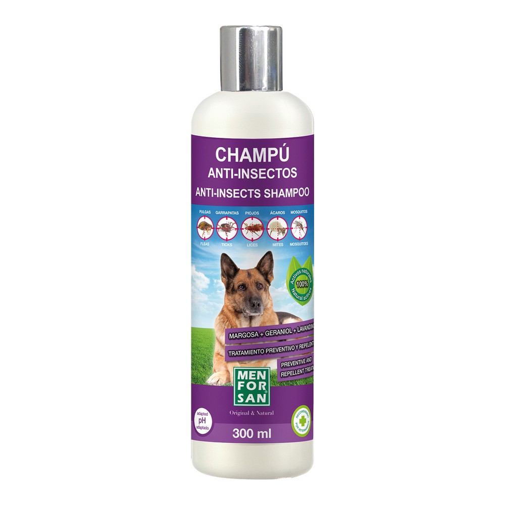 Shampoo Men for San Hond Insectenafweermiddel (300 ml)