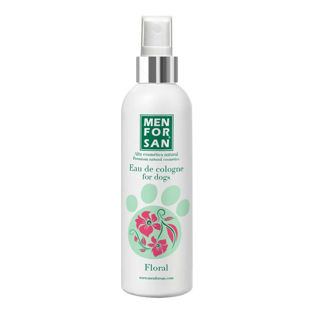 Eau de Cologne Menforsan Gebloemd Hond 125 ml