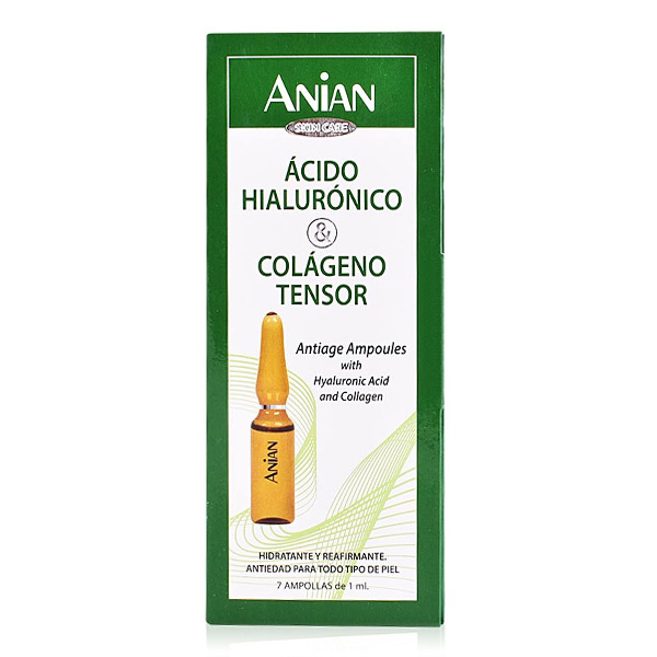 Ampoules effet lifting Hyaluronic Acid Anian (7 uds)