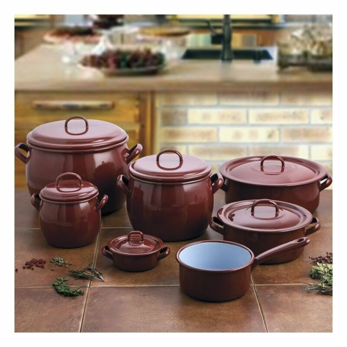 Saucepan Quid Classic Steel Metal, view 2