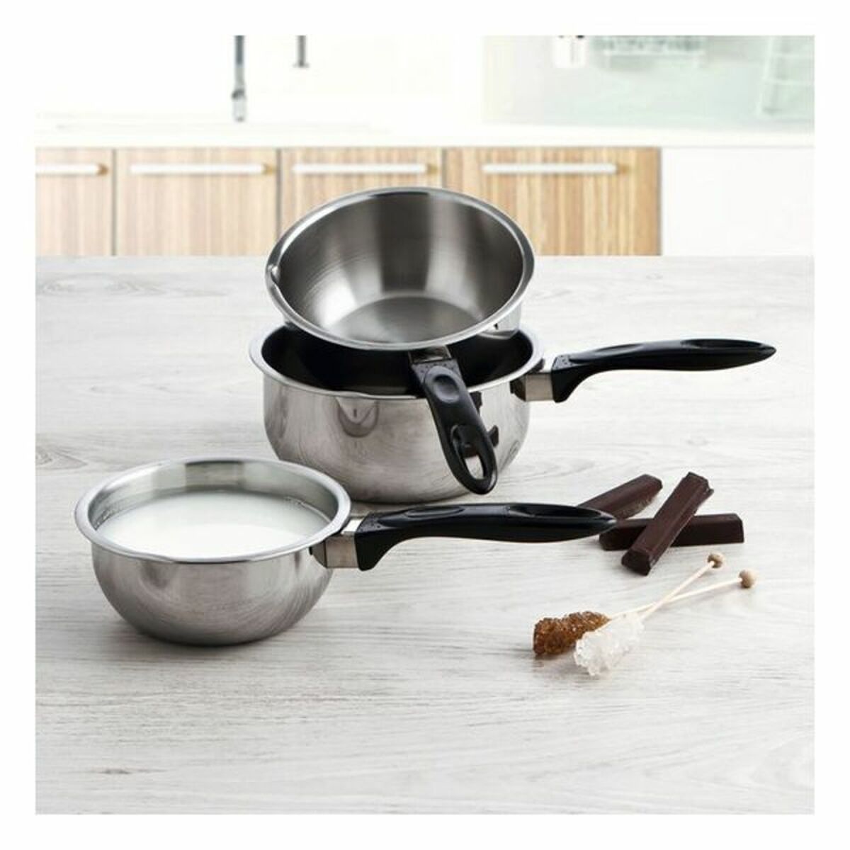 Saucepan Quid Aneto Stainless steel, view 2