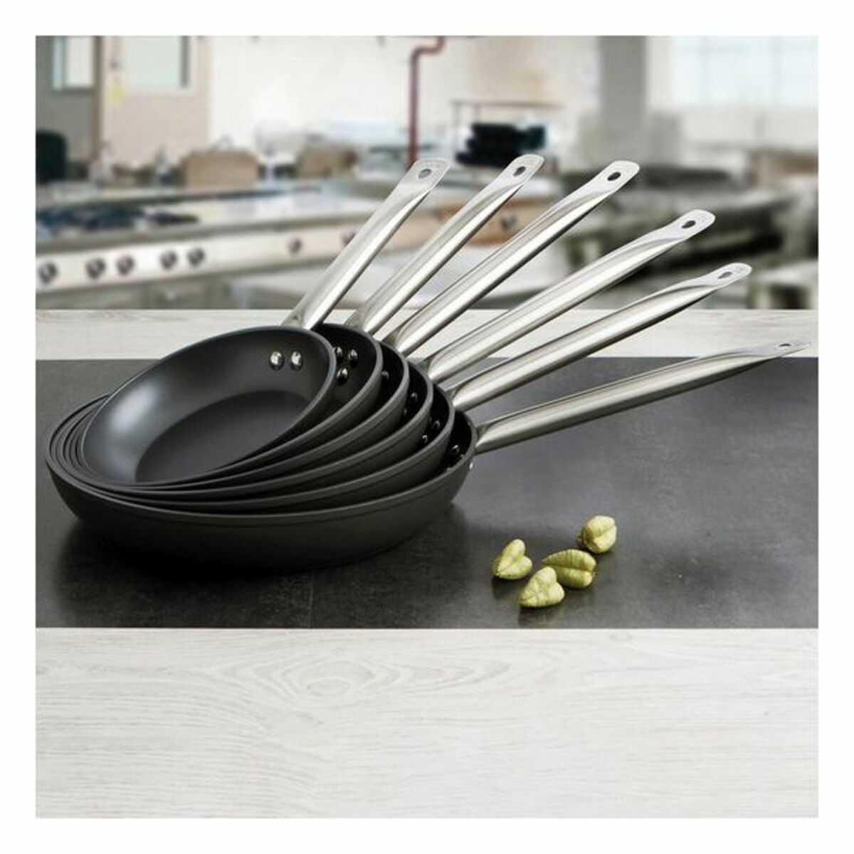 Non-stick frying pan Quid Professional Gastrum Metal Steel, view 4