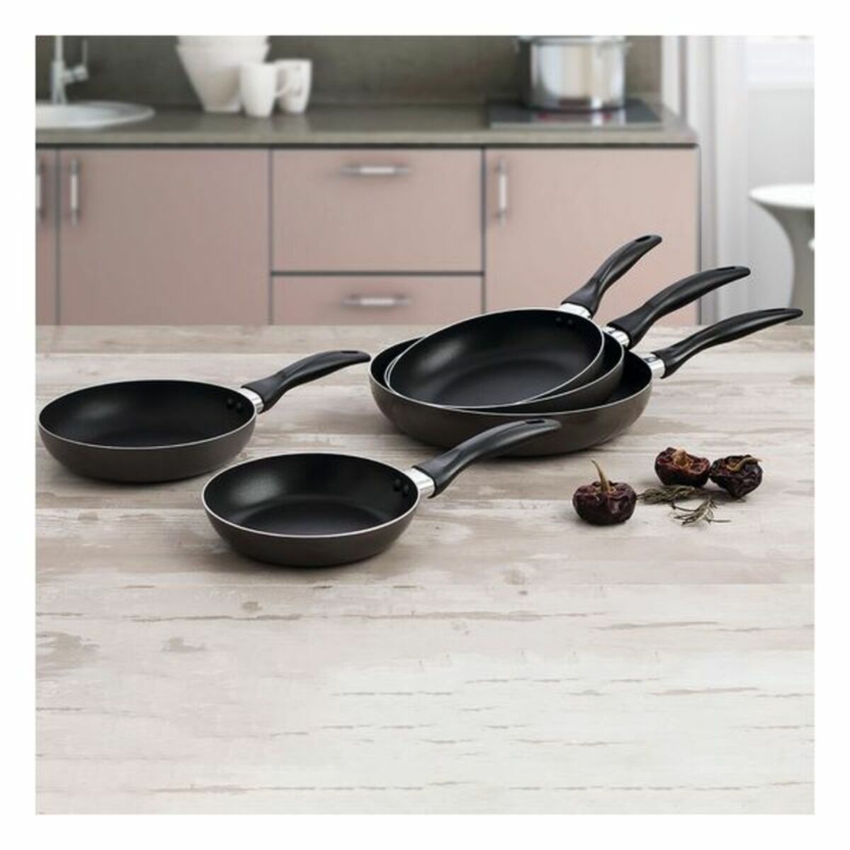 Non-stick frying pan Quid Temis Metal Bakelite, view 2