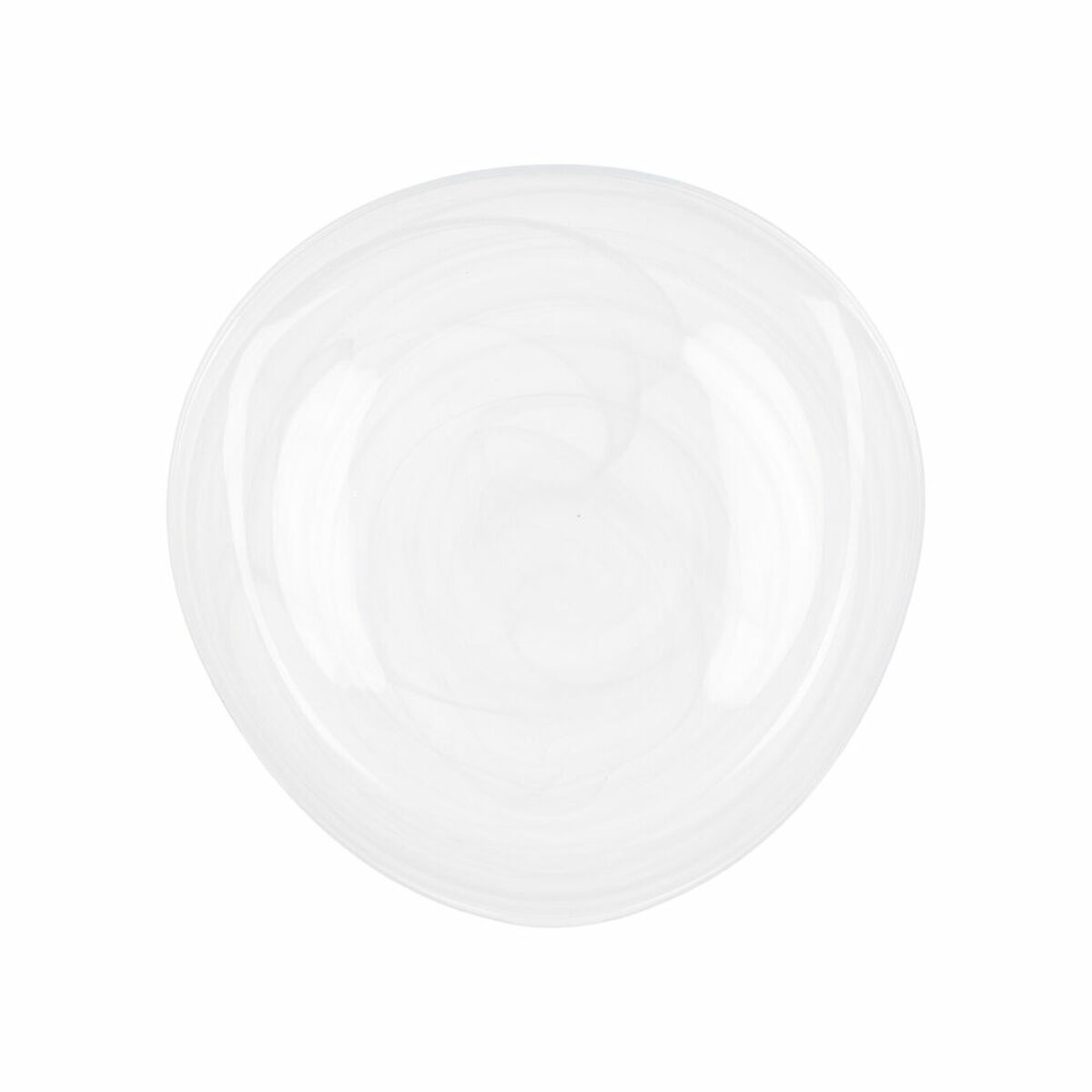 Assiette plate Quid Boreal Blanc verre Ø 30 cm (6 Unités) (Pack 6x)