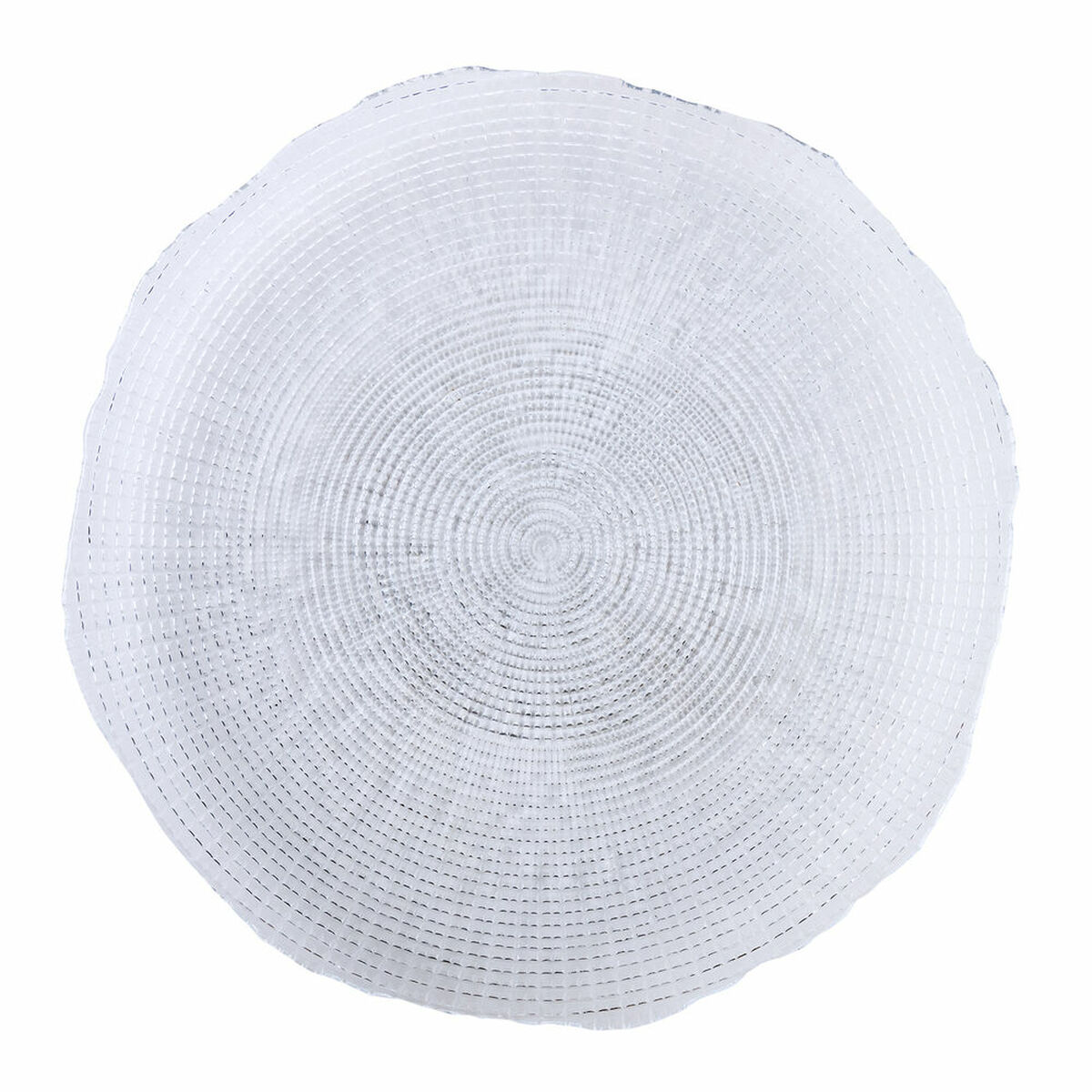 Dessous d'Assiette Quid Boreal Transparent verre Ø 32 cm (6 Unités) (Pack 6x)