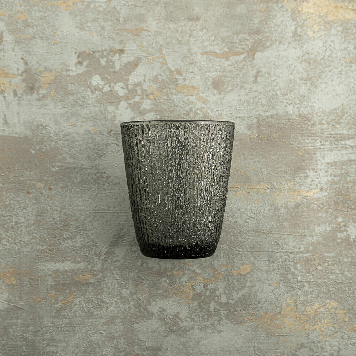 Set of glasses Bidasoa Ikonic Grey Glass 250 ml 6 Pieces, view 2