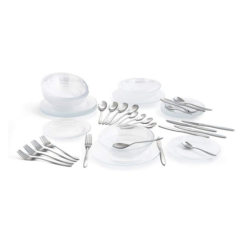 Dinnerware Set Luminarc Louisson Cutlery Glass (42 pcs)