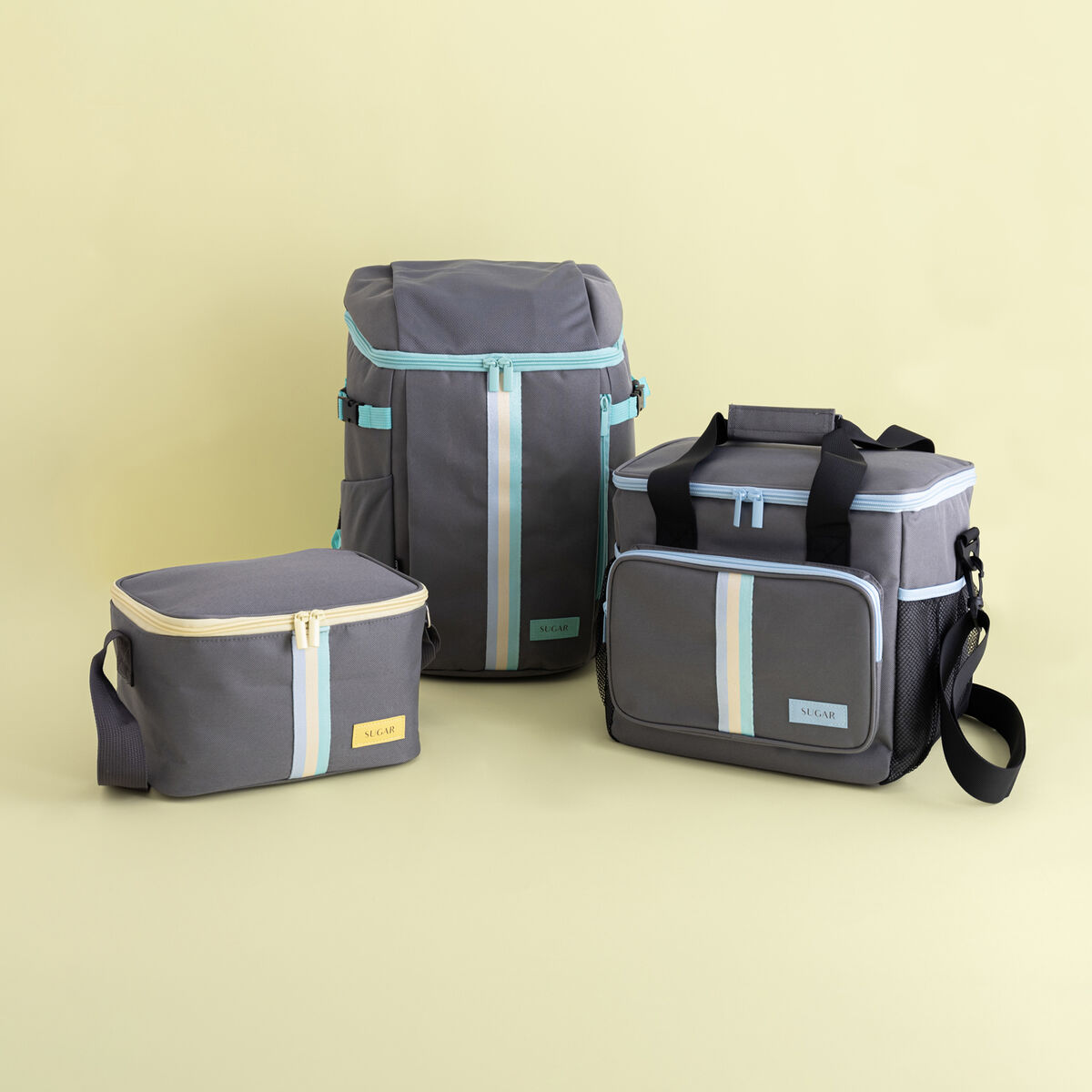 Cool Bag Quid Sugar Grey 30 x 22 x 40 cm Rucksack Thermal 20 L, view 2