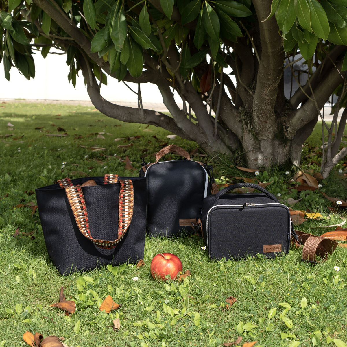 Cool Bag Quid Dynamic Lunchbox Black 20 x 13 x 20 cm, view 3