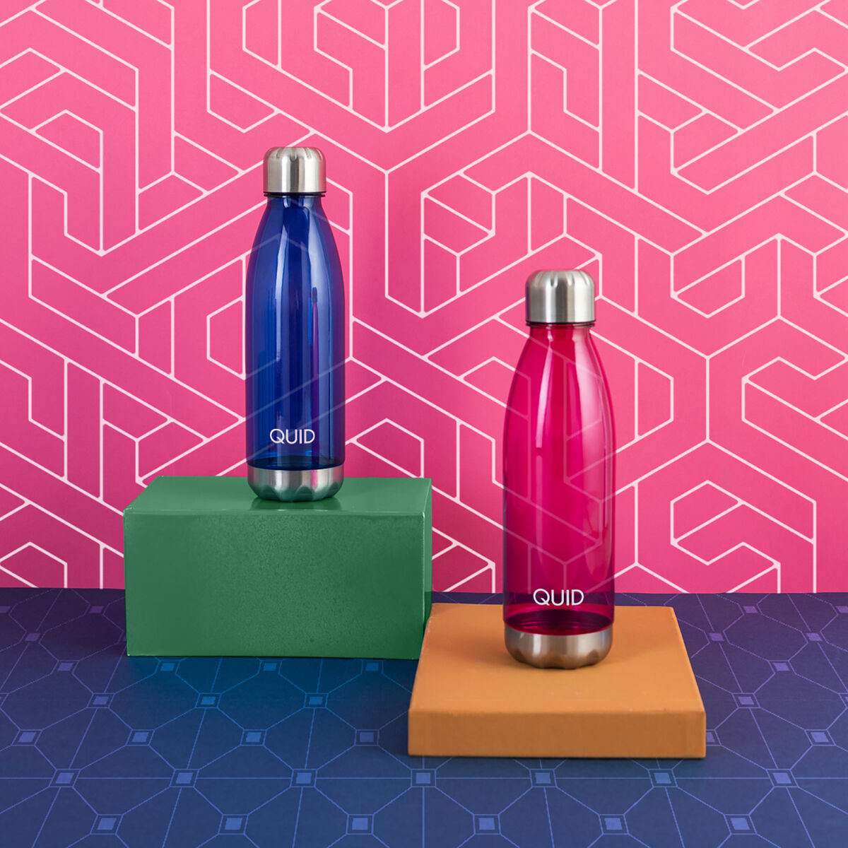 Image secondaire de Bouteille d'eau Quid Sarao Rose Plastique 750 ml (24 Unités)