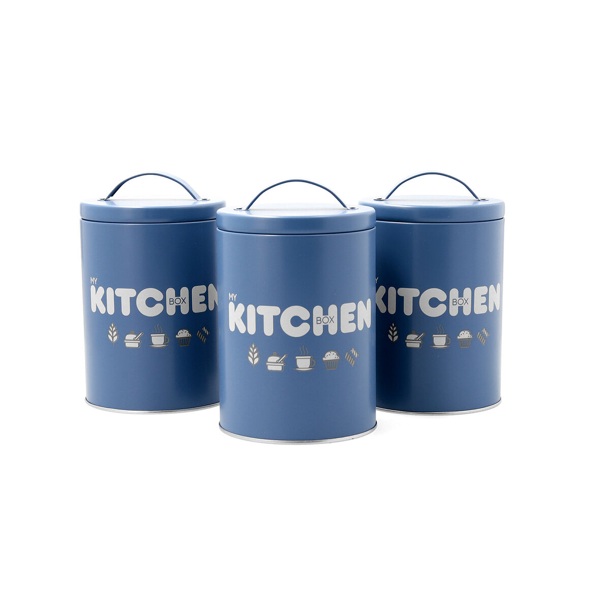 Set de Boites Quid Baltic Bleu 3 Pièces