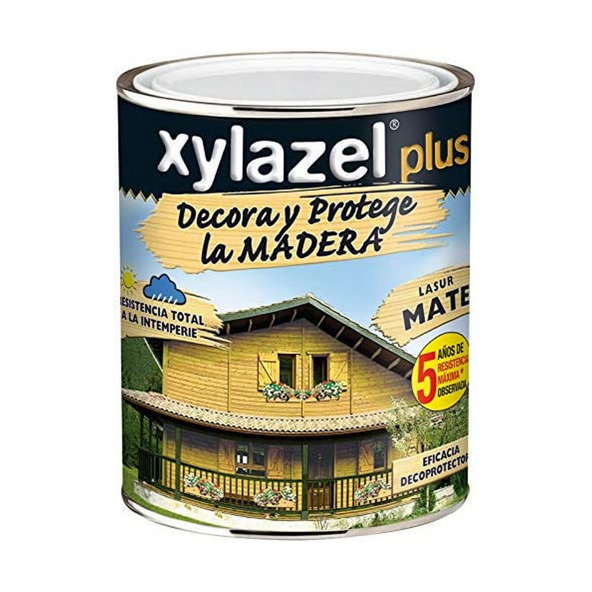 Lasure Xylazel Plus Decora 750 ml Marron Mat