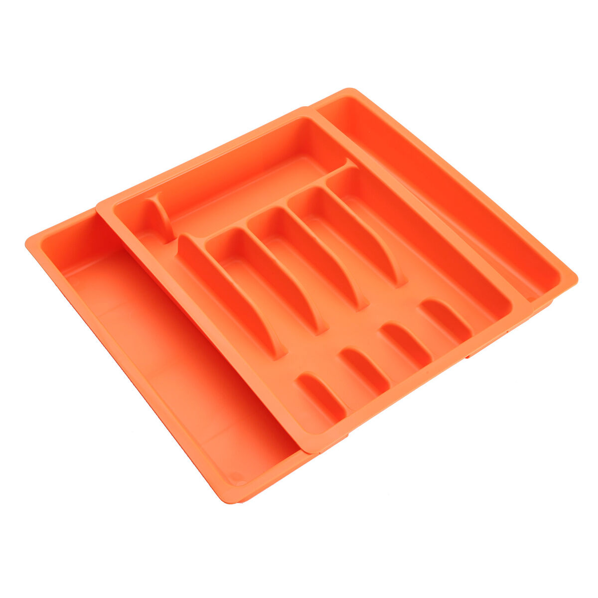 Range-couverts Versa Orange polypropylène 38 x 6 x 48 cm