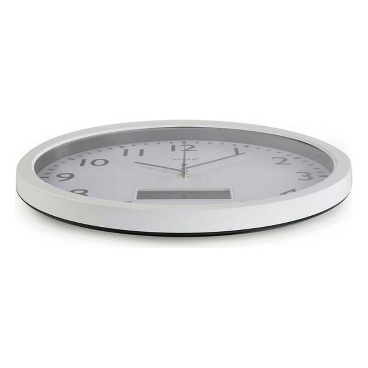 Image secondaire de Horloge Murale Versa 18560239 Blanc Plastique Minimaliste 4 x 35 x 35 cm