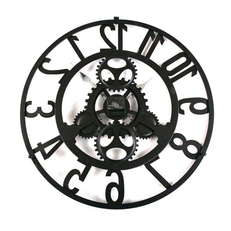 Wall Clock Versa Metal (4,5 x 60 x 60 cm)