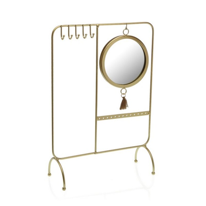 Hanging Organiser with Rack for Jewellery and Accessories Versa Metal
