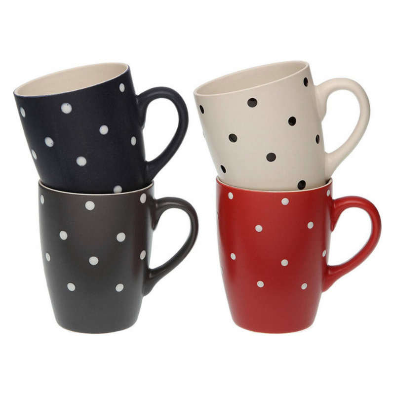 Mug Versa Puntos Stoneware (8,1 x 10,5 x 8,1 cm)