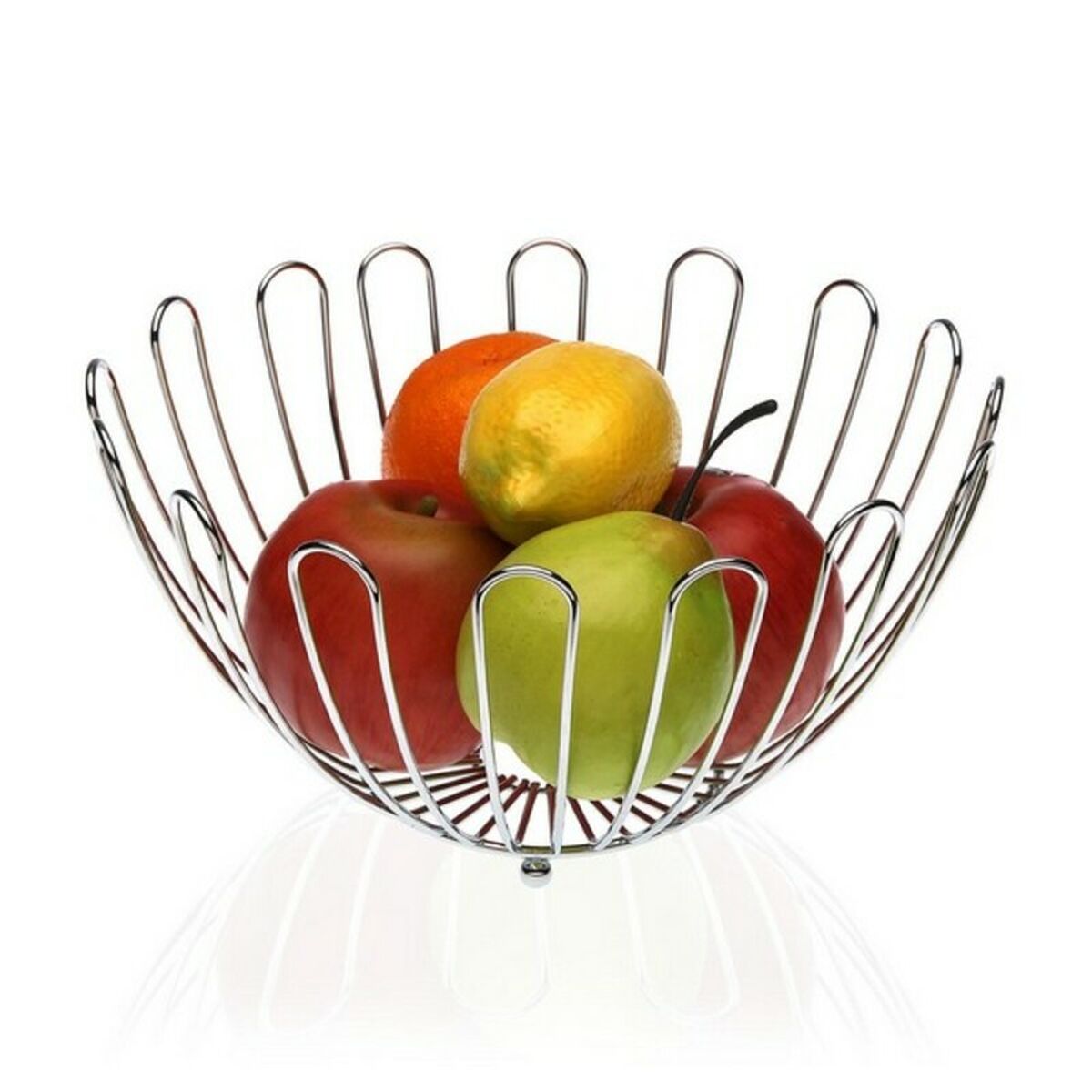 Frutero Versa VS-10030285 Metal Acero 26 x 14 x 26 cm