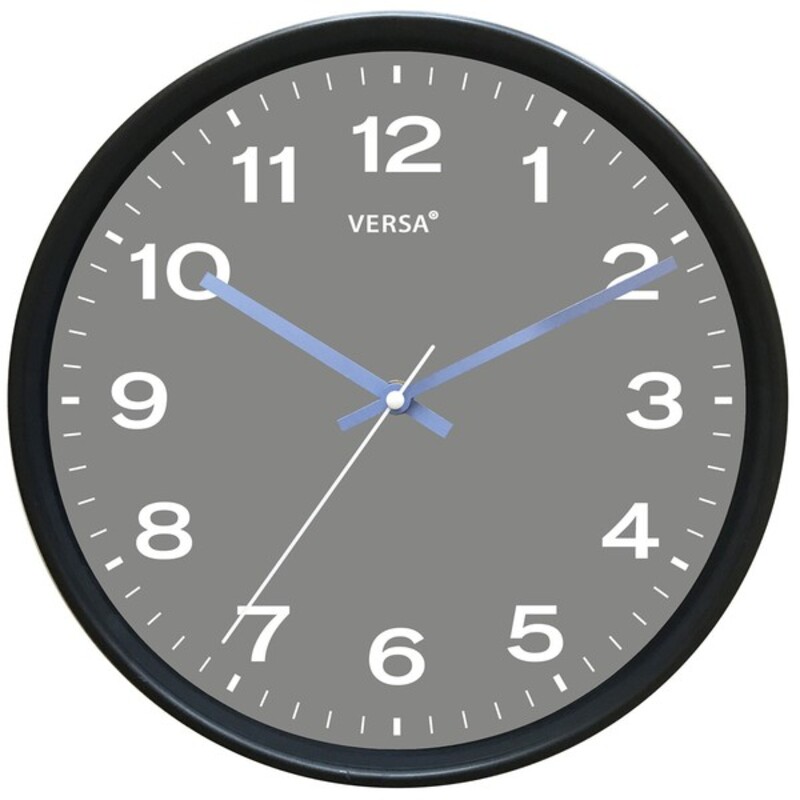 Wall Clock Versa Plastic (4,3 x 30,5 x 30,5 cm)