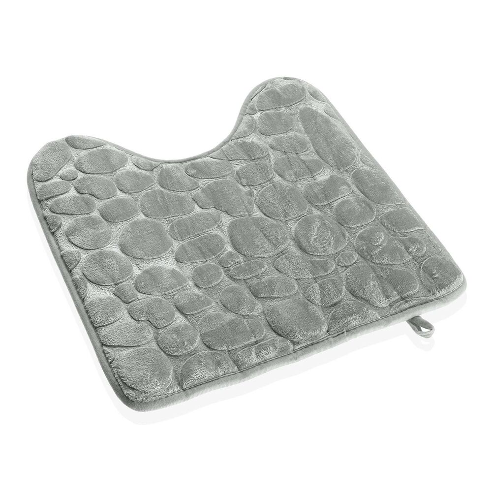 Bath rug Grey Polyester (45 x 45 cm)