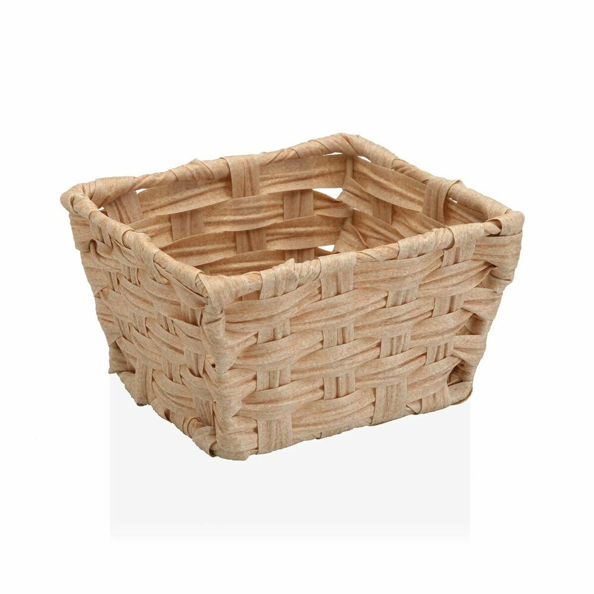 Basket Beige Polyethylene (14 x 9 x 16 cm)