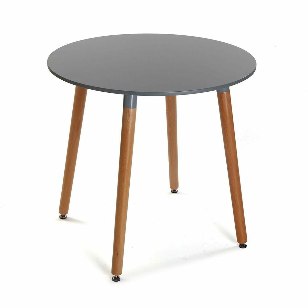 Table d'appoint Versa Mayra Gris Bois MDF (80 x 75 x 80 cm)