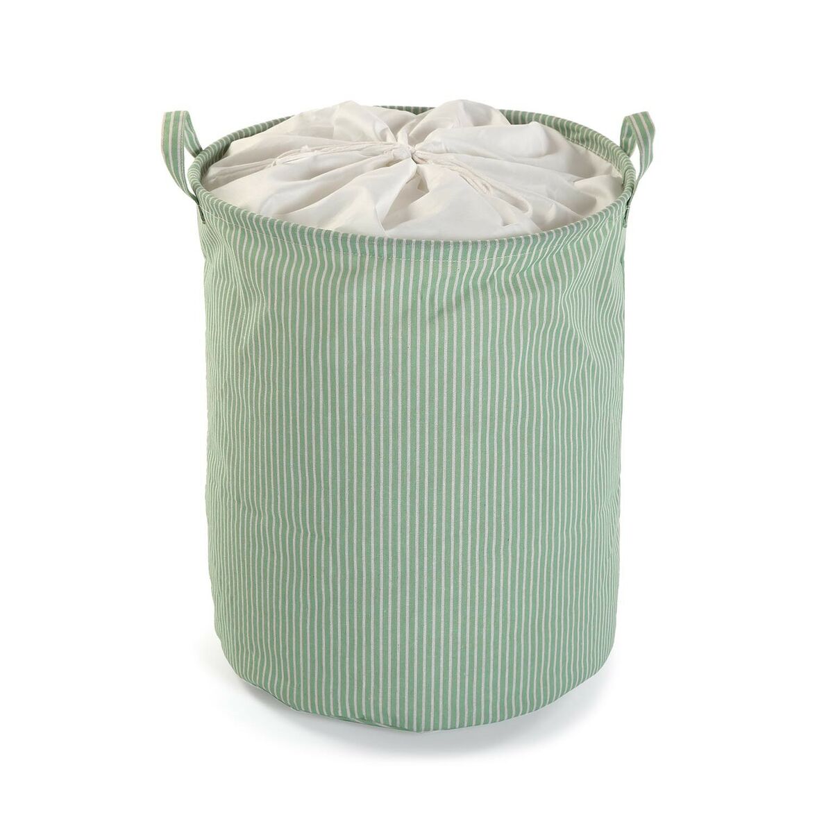 Panier à linge Versa Vert Polyester Coton Nylon (38 x 48 x 38 cm)