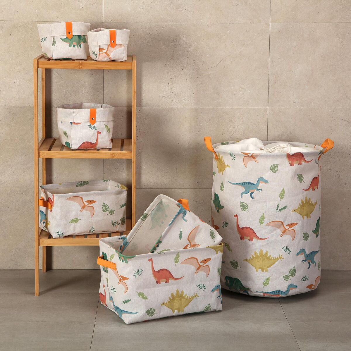 Image secondaire de Panier Versa Textile 10 x 10 x 10 cm 14 x 14 x 14 cm 12 x 12 x 12 cm