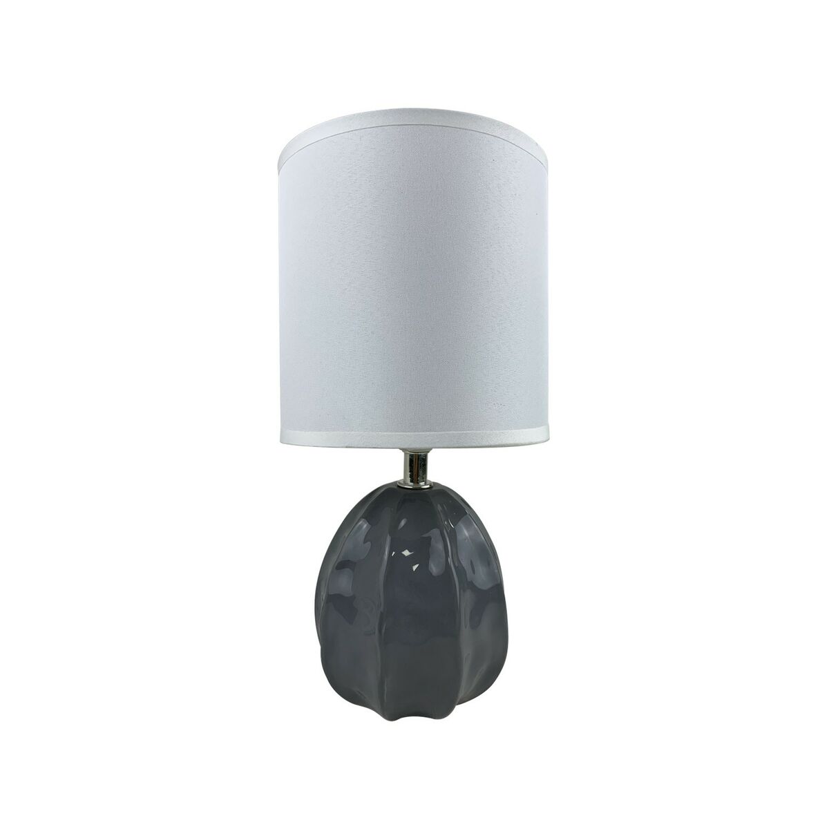 Lampe de bureau Versa Mery 25 W Gris Céramique 14 x 27 x 11 cm