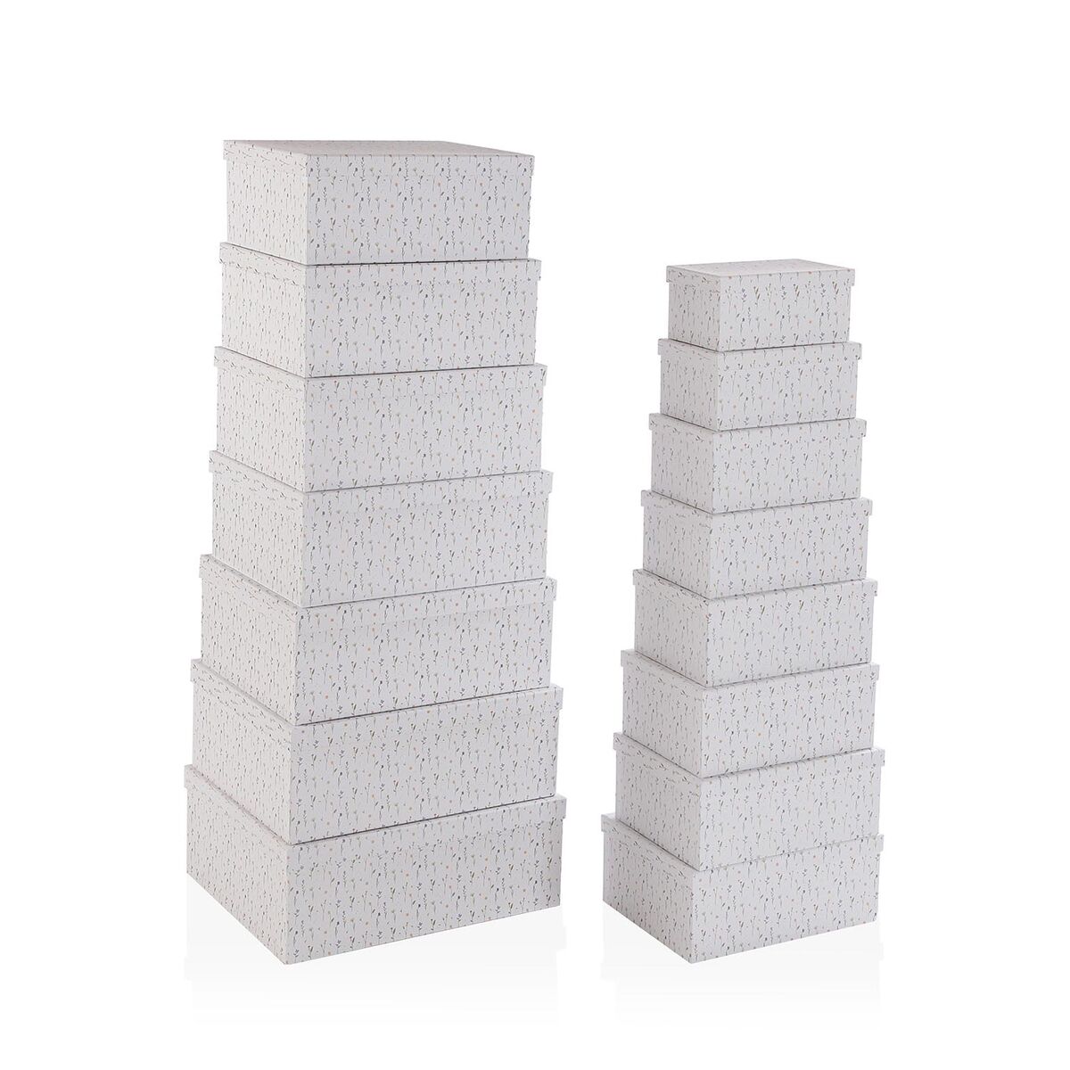 Set de boîtes décoratives Versa Laison Carton (15 Pièces)
