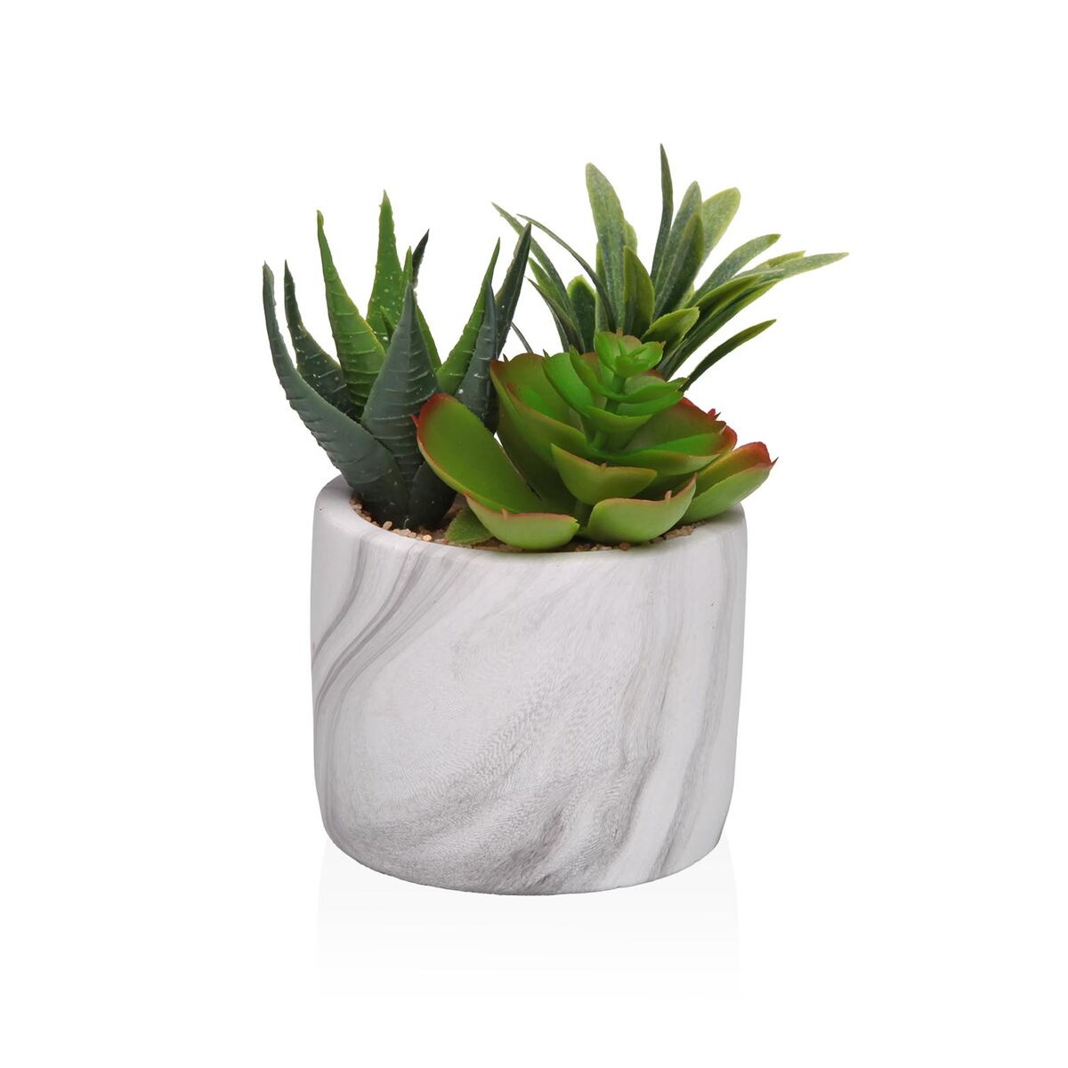 Plante décorative Versa Céramique Plastique Fusion Succulent 9 x 15 x 9 cm