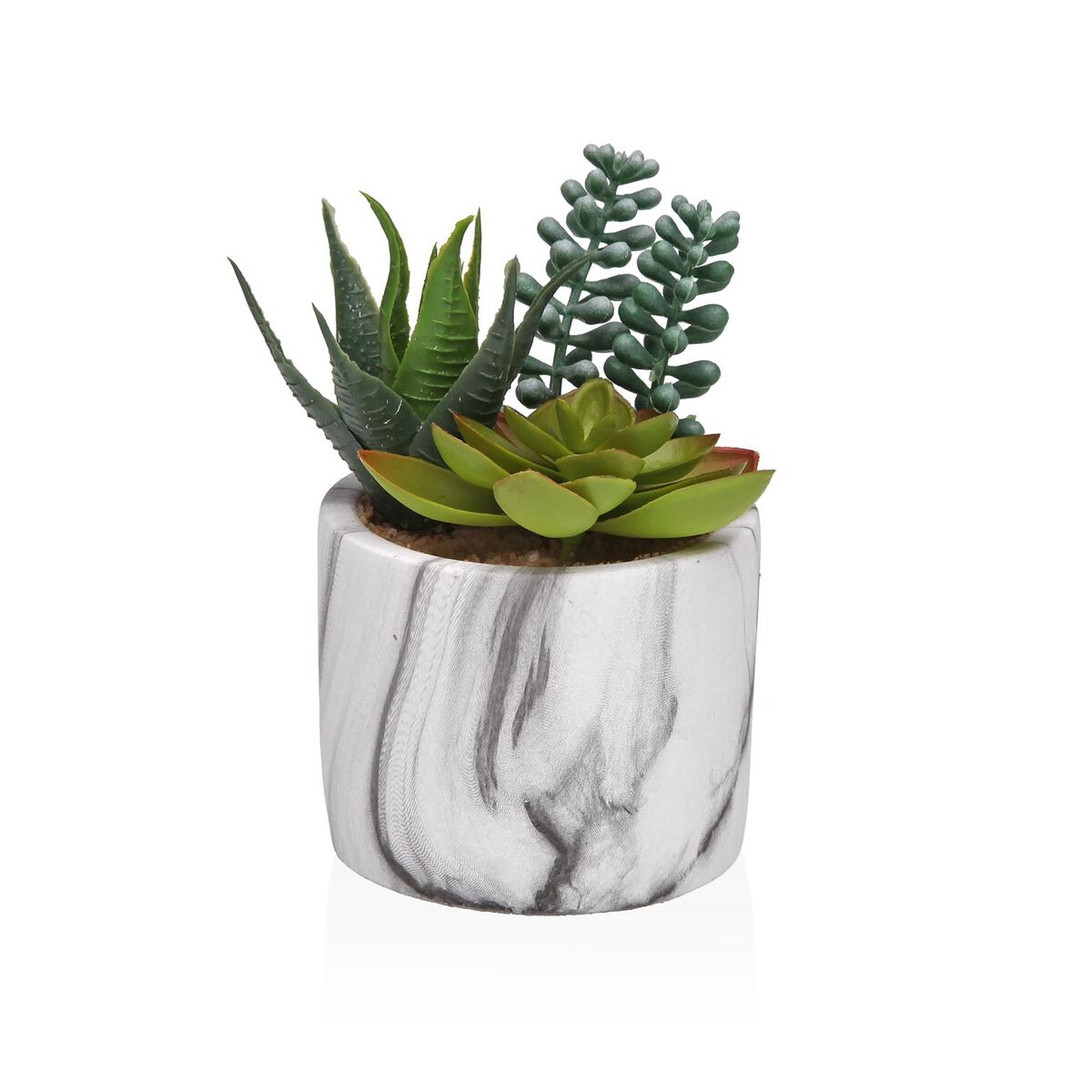 Plante décorative Versa Céramique Plastique Fusion Succulent 9 x 15 x 9 cm