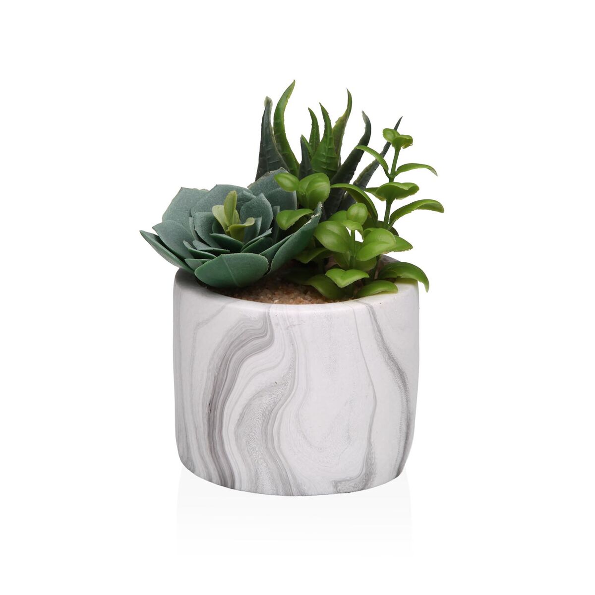 Plante décorative Versa Céramique Plastique Fusion Succulent 9 x 15 x 9 cm