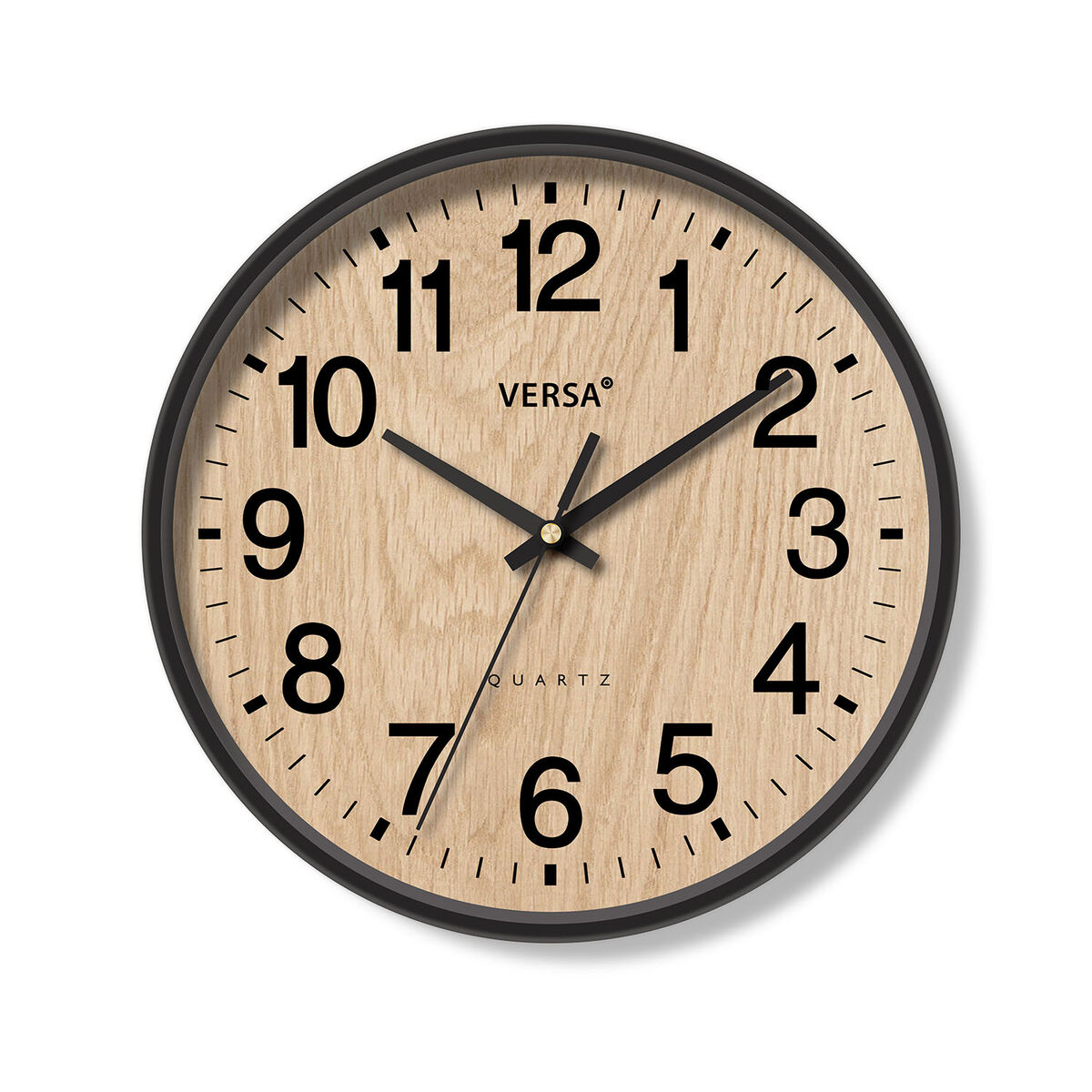 Horloge Murale Versa Plastique 4,3 x 30 x 30 cm